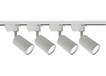 Zestaw Szynoprzewód Szyna 2m 4x Lampy GU10 LED