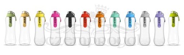 Бутылка для воды Dafi Soft 0,5 розовая для футбольных тренировок
