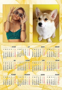 МАГНИТНЫЙ ФОТОКАЛЕНДАРЬ С СОБСТВЕННОЙ РАСПЕЧАТКОЙ В БОЛЬШОЙ ПОДАРОК