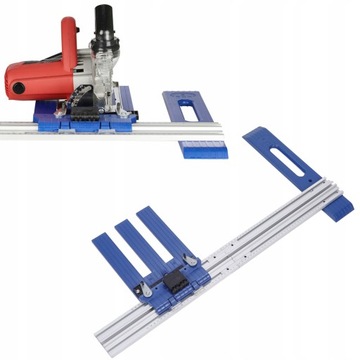 Многофункциональная направляющая для деревообработки.