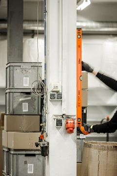 Уровень алюминиевый, 3 флакона, 100 см, NEO 71-134