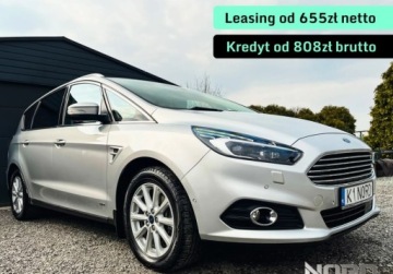 Ford S-Max II Van 2.0 TDCi 150KM 2017 Ford S-Max Bezwypadkowy, FV23, 4x4, Titanium, KredytowanieLeasing, gwaranc