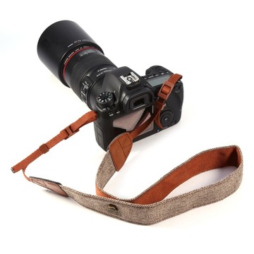 ШЕЙНЫЙ РЕМЕНЬ ДЛЯ SLR-КАМЕРЫ NIKON, КОРИЧНЕВЫЙ