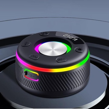 БЕСПРОВОДНАЯ ДУШЕВАЯ КОЛОНКА С ПРИСОСКОЙ, 6 РЕЖИМОВ СВЕТА IPX7