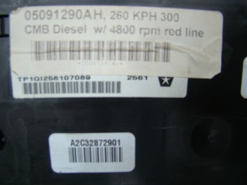 PŘÍSTROJOVÁ DESKA BUDÍK LANCIA THEMA 05091290AH