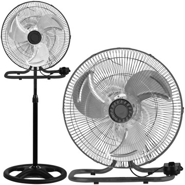 WIATRAK WENTYLATOR STOJĄCY PODŁOGOWY ŚCIENNY CICHY MOCNY PRZEMYSŁOWY