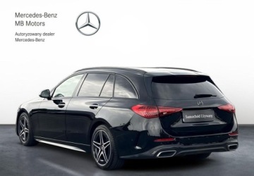 Mercedes Klasa C W206 Kombi 2.0 220d 200KM 2021 Mercedes-Benz Klasa C AMG Line Kamera Czujniki LED MBUX Distronic Android, zdjęcie 2