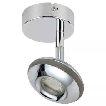 SKIPPER KINKIET 1X6W LED COB GŁÓWKA OKRĄGŁA 1E Z PRZEGUBEM KD SYSTEM CHROM,