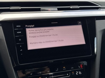 Volkswagen Arteon Fastback Facelifting 2.0 TSI 190KM 2021 Volkswagen Arteon Shooting Brake TSI 190KM R-Line Hak Kam.360 LED Mart, zdjęcie 32