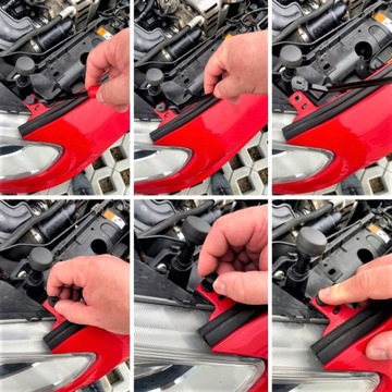 АВТОМОБИЛЬНЫЕ ЗАЖИМЫ, ШПИЛЬКИ ДЛЯ ОБИВКИ, 237 шт.