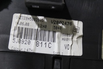 BUDÍKY SKODA FABIA II