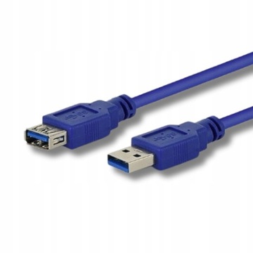 KABEL USB PRZEDŁUŻACZ USB - USB 3.0 SZYBKI TRANSFER DANYCH 1,8M EMBIRD