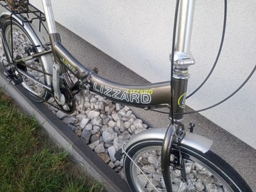 АЛЮМИНИЕВЫЙ СКЛАДНОЙ ВЕЛОСИПЕД LIZARD 20 КОЛЕС 6 СКОРОСТЕЙ