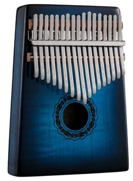 HLURU KG-GRADIENTBLUE KALIMBA 17-TONOWA NIEBIESKA