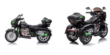 МОТОР GOLDWING АККУМУЛЯТОРНЫЙ 2x 12 В КОЖАНЫЙ МОТОР ЗВУК МОТОРА СВЕТОДИОДНЫЕ СВЕТОДИОДЫ