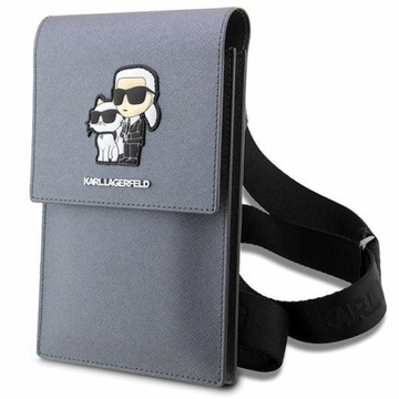 Mini torebka na telefon Karl Lagerfeld kopertówka