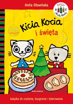Kicia Kocia i święta. Kolorowanka Anita Głowińska