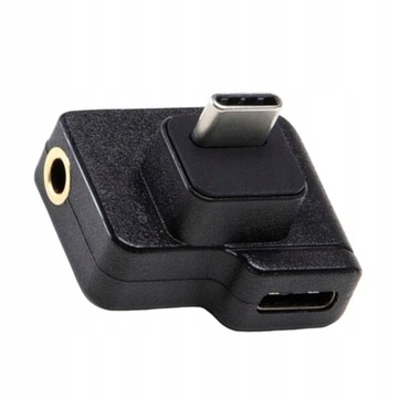 Podwójny adapter mikrofonu 3,5 mm Adapter USB-C