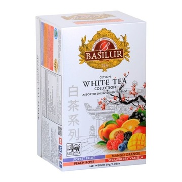 Basilur White Tea Collection 20t herbaty białe mix