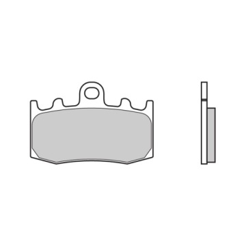 ТОРМОЗНЫЕ КОЛОДКИ HAM BREMBO (ПЕРЕДНИЕ) ДЛЯ BMW K1200 S INTEGRAL 03-09