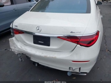 Mercedes Klasa S W223/V223 2021 Mercedes-Benz Klasa S 580 4Matic 2021 4.0l 4.0 Benzyna 496KM, zdjęcie 4