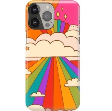 ETUI do IPHONE 13 PRO MAX Case HIPPIE Kwiaty Wzory