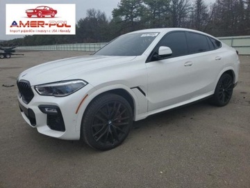 BMW X6 G06 2021 BMW X6 BMW X6 M50i, od ubezpieczalni 4.4 Benzyna 523KM