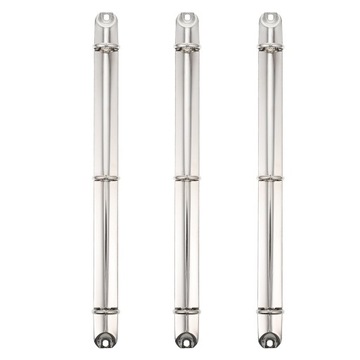 KSIĄŻKA ŻELAZNA PIERŚCIONKI METALOWE SLEPU A4 LUZOWE 3 SZT