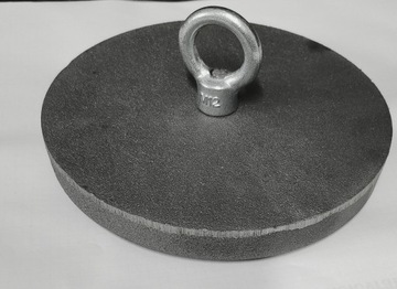 Чугунный дефлектор для печи 210 мм с сеткой