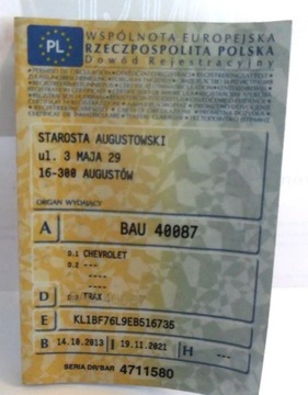 Chevrolet Trax 1.7D 130KM 2013 Chevrolet Trax 102013r 1.7 Diesel, Uszkodzony lewy przod, Jezdzi. 1.7, zdjęcie 23