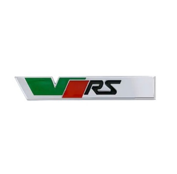 EMBLEMAT logo VRS znaczek SKODA Octavia Fabia Superb CHROM