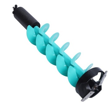 Świder do lodu Świder do wiercenia pod lodem niebieski 6''