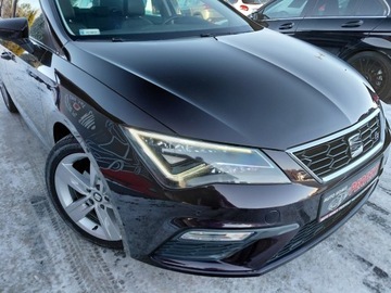 Seat Leon III Hatchback Facelifting 1.5 EcoTSI 130KM 2019 Seat Leon FR Salon Polska Full LED I wlasciciel Bezwypadek Serwis 1.5, zdjęcie 3