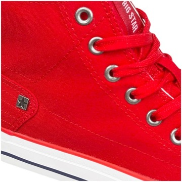 Trampki Big Star damskie czerwone DD274334 buty 36