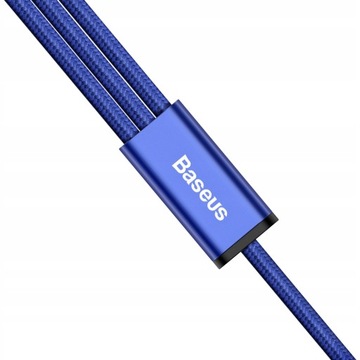 USB-кабель Baseus 3в1 для iPhone Micro Type-C 3A