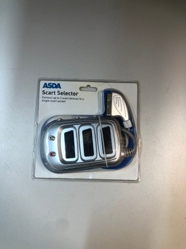 ASDA Rozdzielacz Euro wtyk SCART (Euro) - 3x gniazdo SCART
