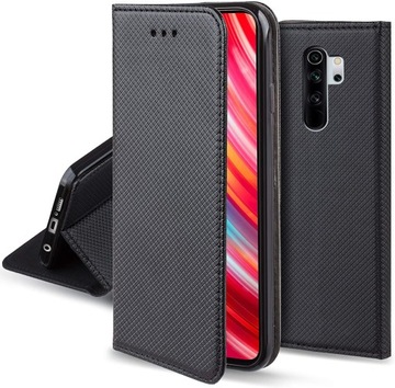 ETUI Z KLAPKĄ DO XIAOMI REDMI NOTE 8 PRO MAGNET
