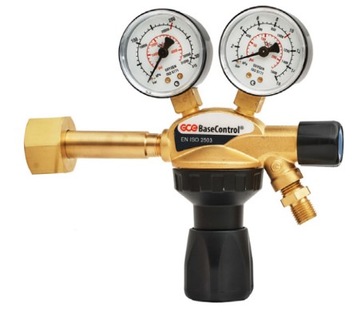 Reduktor Argon/CO2 MIX basecontrol GCE 200bar litry 2 lata gwarancji