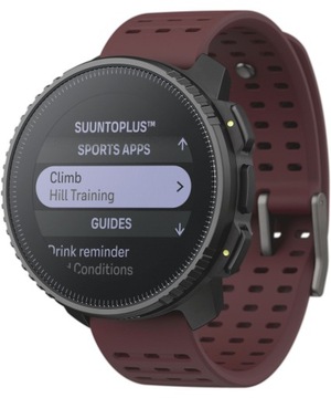 GPS-карты для умных часов Suunto Вертикальный черный Рубин