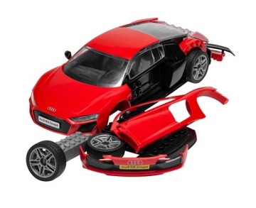 Складная модель Audi R8 Coupe QUICKBUILD AIRFIX кирпичи Лицензия