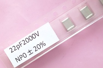 [10szt] 22pF 2000V Kondensator SMD 1812 NP0 AVX