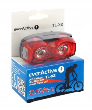 СВЕТОДИОДНАЯ ВЕЛОСИПЕДНАЯ ФАРА ЗАДНЯЯ, ПРОЧНАЯ