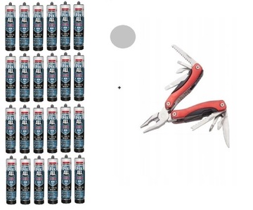 24x SOUDAL KLEJ FIX ALL FIXALL FLEXI + MULTITOOL