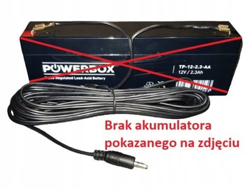 Przewód zasilania 4m do fotopułapki SiFar Secacam