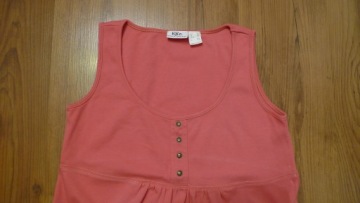 Туника для беременных Bonprix красная, размер 38.