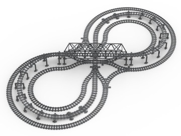 Набор INFINITY LOOP для L*go 60197,60198,60205 и т. д.