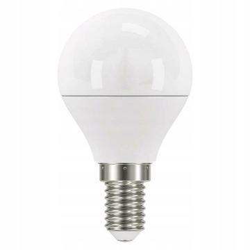 Żarówka EMOS kulka LED, Kulka, LED, 230V, E14, mleczne, biały neutralny