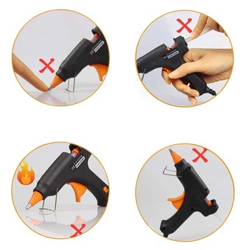 ГОРЯЧИЙ КЛЕЕВОЙ ПИСТОЛЕТ 60ВТ 11мм + КЛЕЙ 1КГ