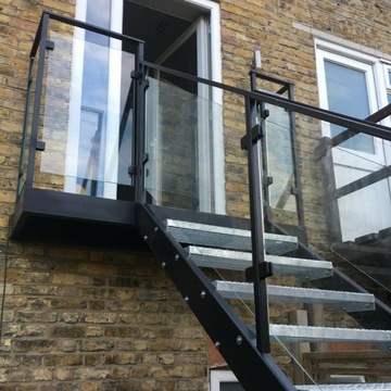 Подстаканник балюстрады 45x45, плоский, нержавеющий