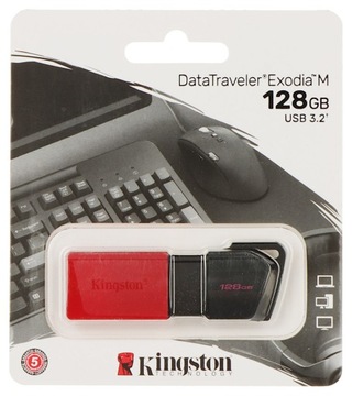 Pendrive Data Traveler Exodia M 128GB USB3.2 Gen1